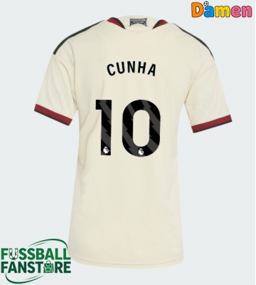 Manchester United Matheus Cunha #10 Replik 3rd trikot Damen 2026-27 Kurzarm